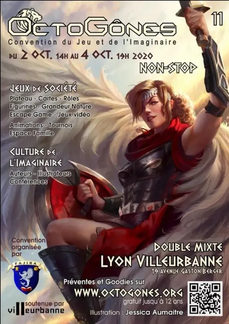 Affiche de la convention OctoGônes 2020